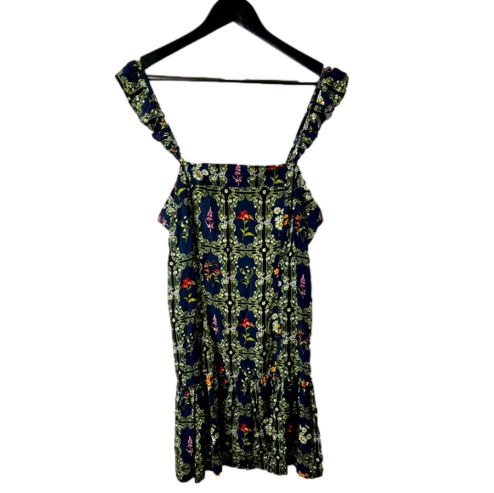 Agua Bendita for Target Navy Floral Dress